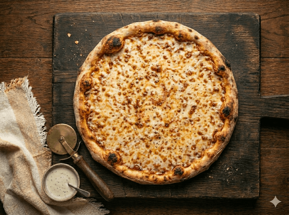 Cheese Pizza Classical — halal brick-oven pizza in Paterson, NJ